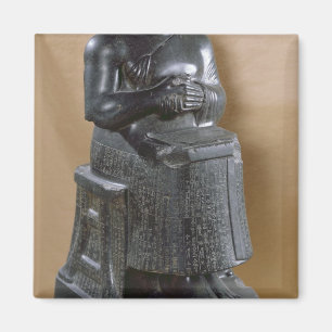 Kopflose Statue von Prinzen Gudea als Magnet