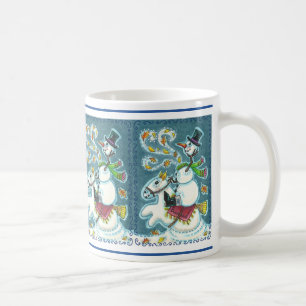 KOPFLOSER HORSEMAN SNOWMAN, XMAS HALLOWEEN SPASS, KAFFEETASSE