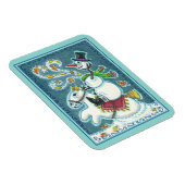 KOPFLOSER HORSEMAN SNOWMAN, XMAS HALLOWEEN SPASS, MAGNET (Rechte Seite)