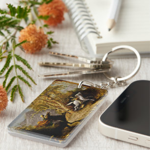 Kopfloser Reiter, der Ichabod Kran jagt Schlüsselanhänger