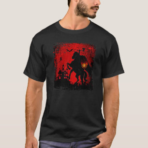 Kopfloser Reiter Halloween Die Legende von Sleepy  T-Shirt