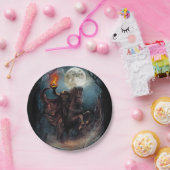 Kopfloser Reiter-Halloween-Pappteller Pappteller (Party)