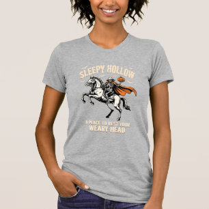 Kopfloser Reiter Sleepy Hollow Halloween T-Shirt