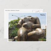 kopfloses Botero Postkarte (Vorne/Hinten)