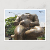 kopfloses Botero Postkarte (Vorderseite)