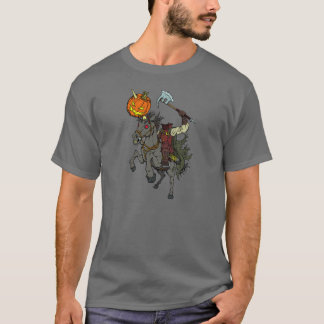 Kopfloses Einhorn-Mann-Halloween-T-Shirt T-Shirt