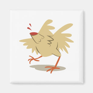kopfloses Huhn Magnet