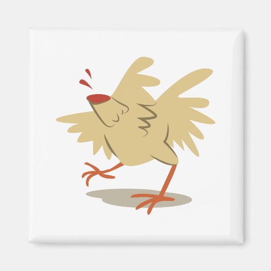 kopfloses Huhn Magnet (Vorne)