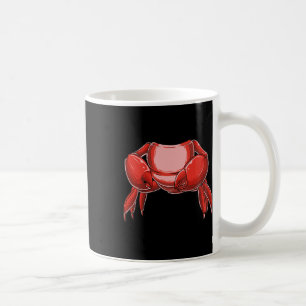 Kopfloses Krabbenkostüm Lustiges Angeln Krabbenlie Kaffeetasse