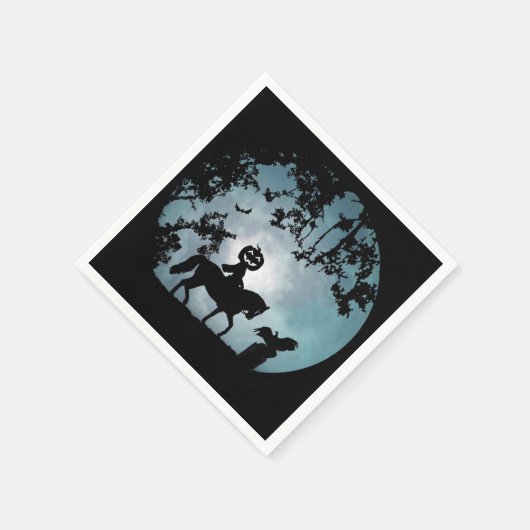 Kopfloses Party von Pferden Napkins Serviette (Ecke)