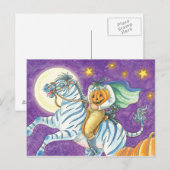 Kopfloses Pferd auf Zebra Postkarte (Vorne/Hinten)