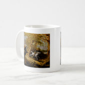 kopfloses Pferd, das Ichabod-Kranich verfolgt Kaffeetasse (Vorderseite Links)