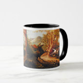kopfloses Pferd, das Ichabod-Kranich verfolgt Tasse (VorderseiteRechts)