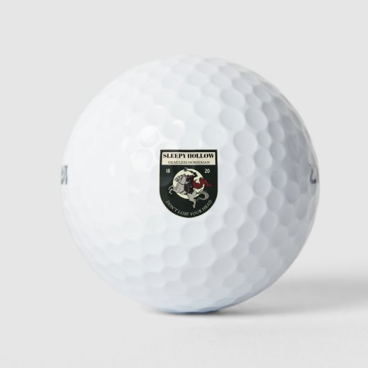 kopfloses Pferd Golfball (Vorderseite)