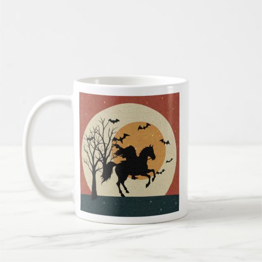 kopfloses Pferd Kaffeetasse (Links)