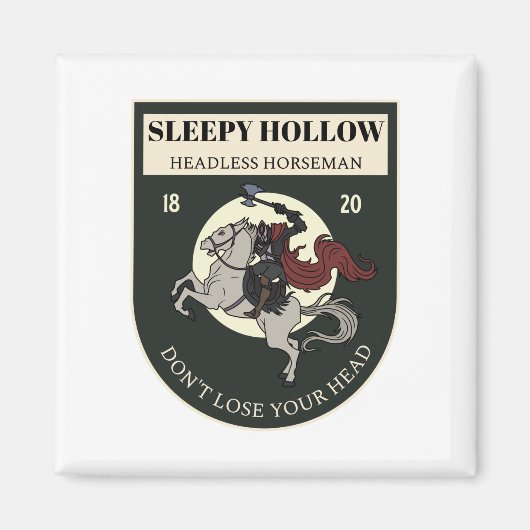 kopfloses Pferd Magnet (Vorne)