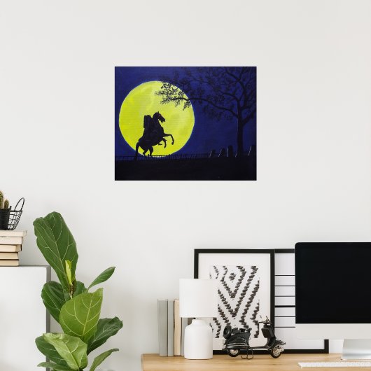 kopfloses Pferd Poster (Heimbüro)