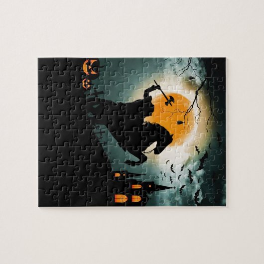 kopfloses Pferd Puzzle (Horizontal)