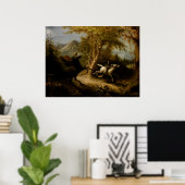 Kopfloses Pferdefleisch Halloween Legend Sleepy Ho Poster (Heimbüro)