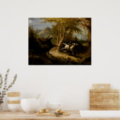 Kopfloses Pferdefleisch Halloween Legend Sleepy Ho Poster (Küche)