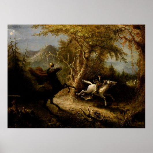 Kopfloses Pferdefleisch Halloween Legend Sleepy Ho Poster (Vorne)