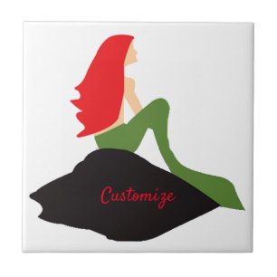 Kopfmaid sitzend Thunder_Cove  Fliese