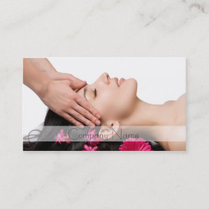 Kopfmassage / Schönheitssalon Spa-Haus Visitenkarte