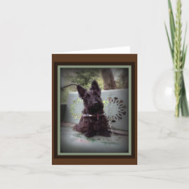 Kopfneigung Dankeskarte