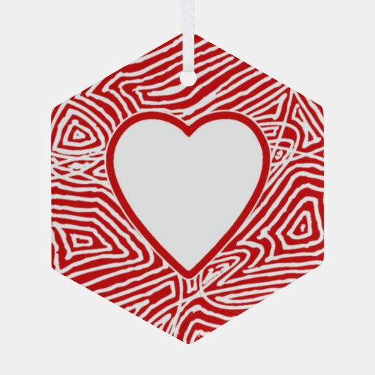 Kopfnoten für Scribbleprint Ornament Aus Glas (Rückseite)