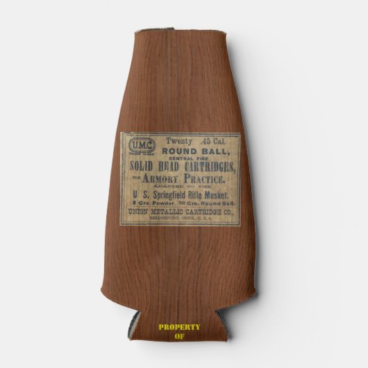 KOPFPATRONE FLASCHENKÜHLER (Vorderseite)