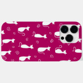 KOPFPINK MIT WEISSER SITZKETTE Case-Mate iPhone HÜLLE (Rückseite (Horizontal))
