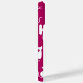KOPFPINK MIT WEISSER SITZKETTE Case-Mate iPhone HÜLLE (Rückseite / Rechts)