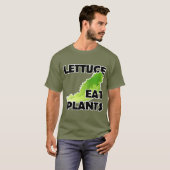 Kopfsalat essen Pflanzen - veganen T - Shirt (Vorne ganz)