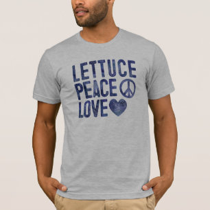 Kopfsalat-FriedensLiebe-Feinschmecker T-Shirt