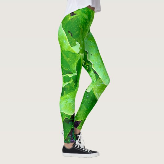 Kopfsalat-Leggings Leggings (Rechts)