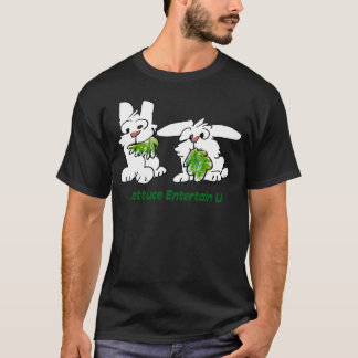 Kopfsalat unterhalten u-Cartoon-Kaninchen T-Shirt
