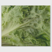 Kopfsalat wrappng Papier Geschenkpapier (Flach)