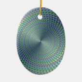 Kopfschmerzen-Fraktal Keramikornament (Vorne)