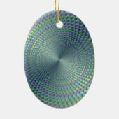 Kopfschmerzen-Fraktal Keramikornament (Hinten)