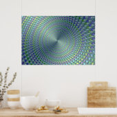 Kopfschmerzen - Fraktal Poster (Küche)