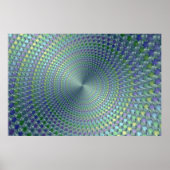 Kopfschmerzen - Fraktal Poster (Vorne)