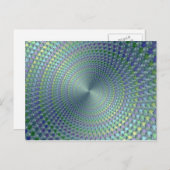 Kopfschmerzen - Fraktal Postkarte (Vorne/Hinten)