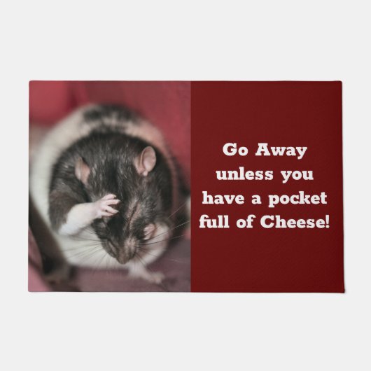 Kopfschmerzen Fußmatte (Vorderseite)