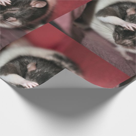 Kopfschmerzen Geschenkpapier (Ecke)