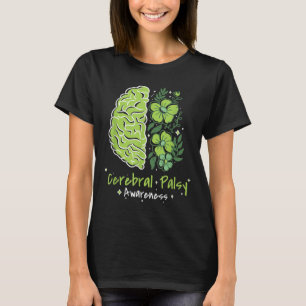 Kopfschmerzen Niedliche Blume Cerebral Palsy Aware T-Shirt