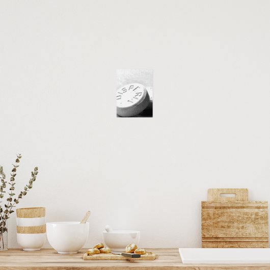 Kopfschmerzen? Poster (Küche)