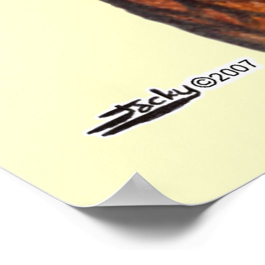 Kopfschmerzen: Poster (Ecke)