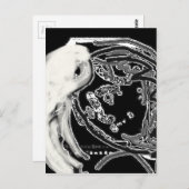 Kopfschmerzen Postkarte (Vorne/Hinten)