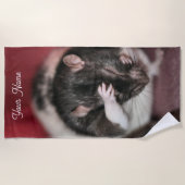 Kopfschmerzen Strandtuch (Vorderseite)