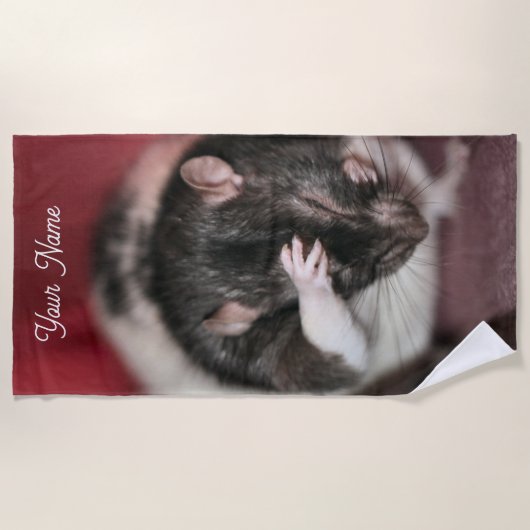 Kopfschmerzen Strandtuch (Vorderseite)